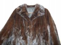 futro NORKI futro z norek płaszcz z norek