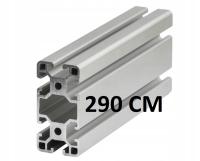 Aluminiowy Profil Konstrukcyjny 40x80 T8 - 290 CM