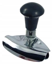 T2B81 KULKA GAŁKA NA KIEROWNICĘ ŁAMANA CHROM TIR B