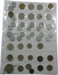 ZESTAW - MONETY OBIEGOWE - MONETY ŚWIAT - MIX -YA86