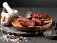 Охотничья колбаса из кабана 200г Лесничая оленина