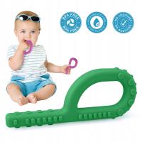 GRYZAK LOGOPEDYCZNY ORTODONTYCZNY MIĘKKI Z WYPUSTKAMI ZĄBKOWANIE