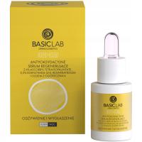 BasicLab Antyoksydacyjne Serum Przeciwzmarszczkowe Lekka Konsystencja 15 ml