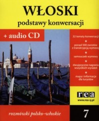 Włoski Podstawy konwersacji Rozmówki polsko-włoskie z nagraniami na CD