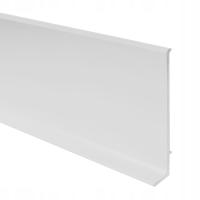 Minimalistyczna listwa przypodłogowa aluminiowa LP80 9003 biały mat 2,9m