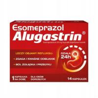 Esomeprazol Alugastrin 20 mg, 14 kaps. - zgaga