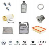 ОБЗОРНЫЙ ПАКЕТ ФИЛЬТРОВ ВМЕСТЕ С МОТОРНЫМ МАСЛОМ. LEON/FORMENTOR/ATECA 2,0TFSI