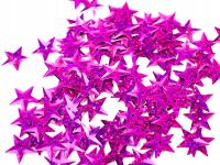 Блестки звезды маленькие 10 мм 150шт блесток розовый