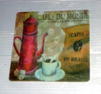 CAFES DU MONDE - podstawka kawiarniana .