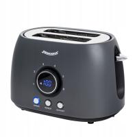 REMOSKA MARIA Toster Granatowy 6 Poziomów Regulacji Wyświetlacz 800 W