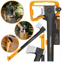 FISKARS X-SERIES X28 Siekiera rozłupująca do łupania drewna mocna ostrze M
