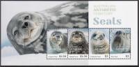 Australia AAT 2024 Znaczki Blok ** foki zwierzęta