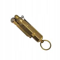 Ретро латунь бензиновая зажигалка, военная копия траншейной зажигалки