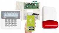 SYSTEM ALARMOWY SATEL PERFECTA 16 GSM PUSH PRF-LCD ZESTAW ALARM APLIKACJA