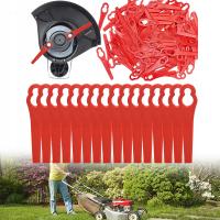 ZESTAW 100 SZTUK NOŻE DO PODKASZARKI NOŻYKI TNĄCE OSTRZA SUPER WYTRZYMAŁE