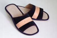 Тапочки тапочки шлепанцы женские кожаные RU