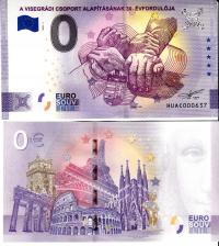 Banknot 0-euro-Wegry 2021-1 Visegradi Csoport