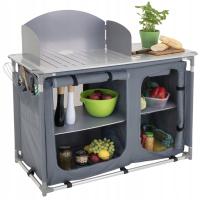 KUCHNIA TURYSTYCZNA ROZKŁADANA KEMPINGOWA STOLIK OGRODOWY TURYSTYCZNY