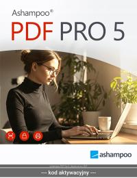 Ashampoo PDF Pro 5 - edytor PDF 1 PC / licencja wieczysta ESD