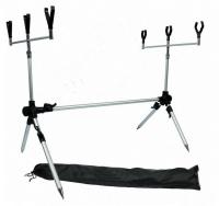 STOJAK KARPIOWY FEEDER ROD POD PODPÓRKI NA TRZY WĘDKI GRUNT