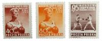 MISTRZOSTWA EUROPY W BOKSIE Fi 664-666 (*) K15525