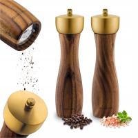 MŁYNKI do SOLI i PIEPRZU do Przypraw Zestaw AKACJA Starke Pro Epirus 2szt