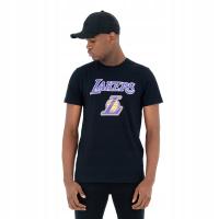 Koszulka męska New Era NOS NBA Regular Tee Los Angeles Lakers black