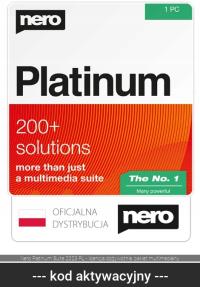 Nero Platinum Suite 2024 PL - licencja dożywotnia, pakiet multimedialny