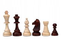 Drewniane figury szachowe nr 6 - CIĘŻKIE!