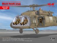 Экипаж Black Hawk 1:48 ICM 48130