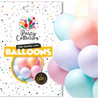 Balony Pastelowe 36cm Matowe Kolorowe Zestaw Balony Premium Macaron Chrzest
