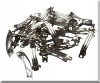 BAZA DO ROBIENIA SPINEK DO WŁOSÓW - KLAMRA 5 CM - KOMPLET 25 SZT.