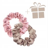 Набор из 2 шелковых резинок для волос ALMANIA, 100% шелковые резинки