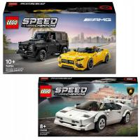 LEGO SPEED CHAMPIONS 76924 MERCEDES AMG G 63 76908 Lamborghini Countach