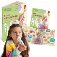 Czytaj z Albikiem Ciało Człowieka Interaktywna Książka Edukacyjna 5+ ALBIK
