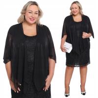 Черное блестящее болеро из тюля UNI.