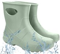 KALOSZE piankowe EVA KALOSZKI damskie GUMIAKI OGRODOWE miętowe LEKKIE