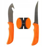 Набор ножей с точилкой для обрамления дичи