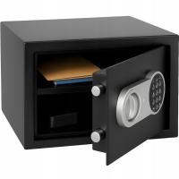 SEJF Z PÓŁKĄ DOMOWY Z ZAMKIEM ELEKTRONICZNYM KASA PANCERNA MARELLI DOKUMENT