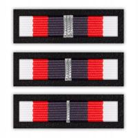 Baretka – „Odznaka Zasłużony Policjant” - Zapięcie PINSY- Producent