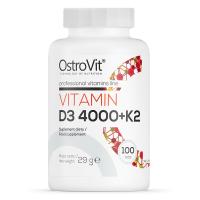 OstroVit Vitamin D3 4000 + K2 100 tabs K2MK-7