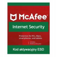 McAfee Internet Security 999 st. / 12 miesięcy ESD