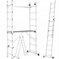 Алюминиевая складная рабочая площадка 2x8 мини алюминиевые строительные леса