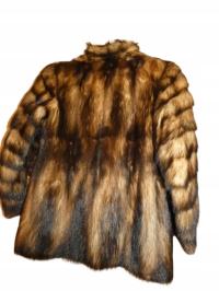 naturalne futro damskie W PASKI