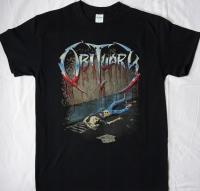 Obituary Slowly We Rot TShirt Official Koszulka Orginał Florida Death Metal