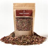 ILEX GUAYUSA 100% Z ŁUSKĄ KAKAO ENERGIA SUSZ HERBATA LIŚCIE 100G