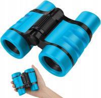 ДЕТСКИЙ БИНОКЛЬ СТЕКЛЯННАЯ ОПТИКА ДЛЯ ОТДЫХА СИНИЙ