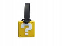 Фигурка кулон желтый блок вопросительный знак Kinder Joy Супер Марио уникальный