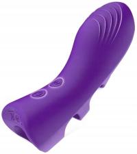 WIBRUJĄCA NAKŁADKA NA PALEC BARDZO DYSKRETNA, STYMULUJE PUNKT G /10 TRYBÓW