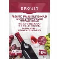 Uniwersalne drożdże winiarskie z pożywką Browin
